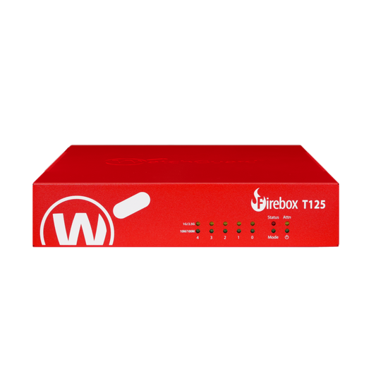 Renta WatchGuard Firebox T125 + Licencia Basic y Soporte